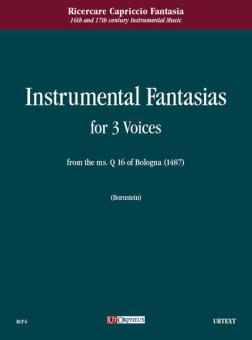 Instrumental Fantasias For 3 Voices 