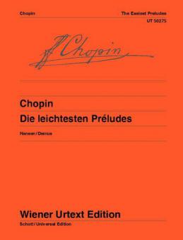 Die leichtesten Préludes op. 28 Nr.4,6,9,15,7,20 