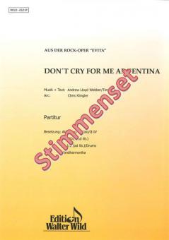 Don't Cry For Me Argentina 