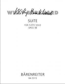 Suite für Flöte solo op. 98 Standard
