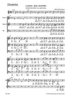 Canite Jesu nostro BuxWV 11 Standard