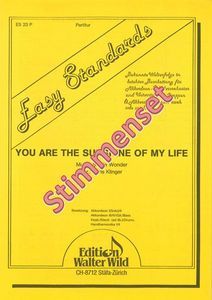 You Are The Sunshine Of My Life 