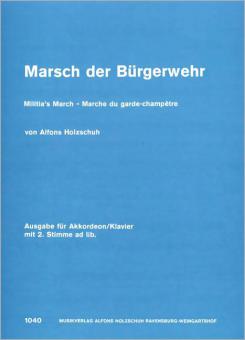 Marsch der Bürgerwehr 