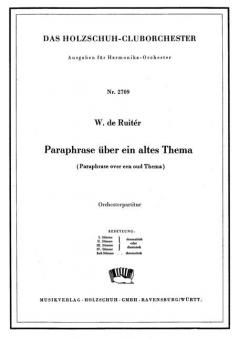 Paraphrase über ein altes Thema 