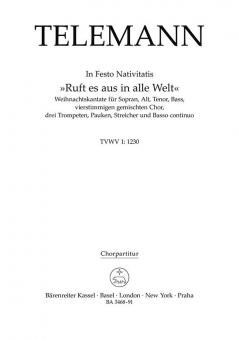 Ruft es aus in alle Welt Standard