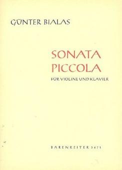 Sonata piccola für Violine und Klavier 