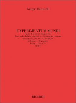 Experimentum Mundi 