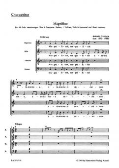 Magnificat C-Dur Standard