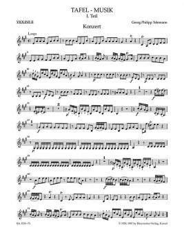 Konzert A-Dur aus Tafelmusik 1 