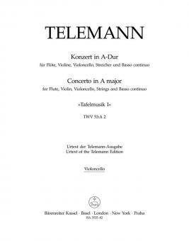 Konzert A-Dur aus Tafelmusik 1 