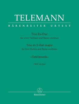 Trio-Sonate aus Tafelmusik 1 TWV 42: Es 1 