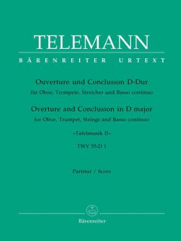 Ouvertüre und Conclusion D-Dur TWV 55:D1 