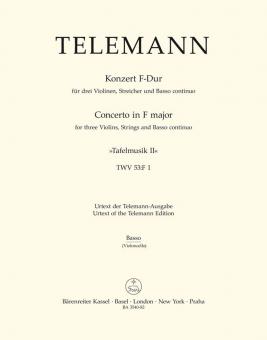Konzert F-Dur TWV 53:F1 