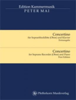 Concertino für Sopranblockflöte (oder Oboe) und Klavier 