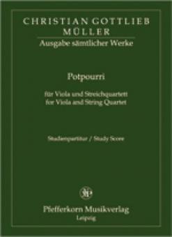Potpourri für Viola und Streichquartett 