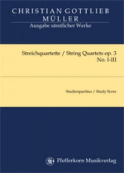 Streichquartette op. 3 Nr. 1-3 (Urtext 