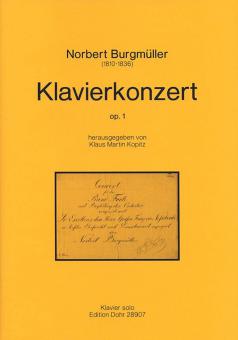 Klavierkonzert fis-Moll op. 1 