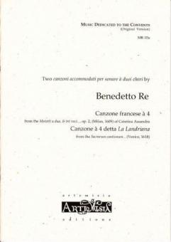 Canzone francese à 4 & Canzone detta La Landriana à 4 