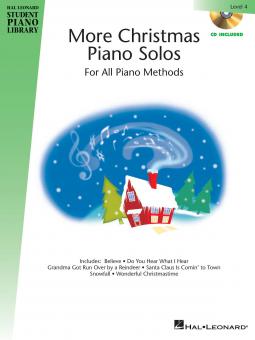 More Christmas Piano Solos Level 4 