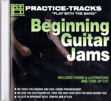 Beginning Guitar Jams Practice Tracks CD Play Along For Guitar 