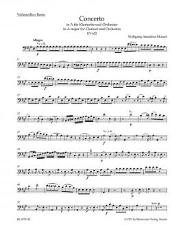 Konzert A-Dur KV 622 