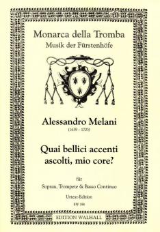 Quai bellici accenti ascolti, mio core? 