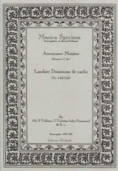 Laudate Dominum de caelis 