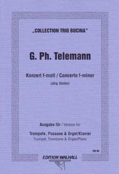 Konzert f-Moll TWV 51:f1 