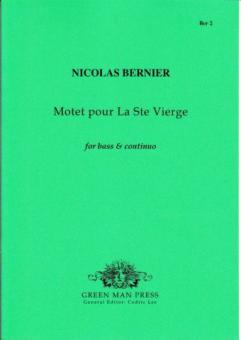 Motet pour la Ste. Vierge 