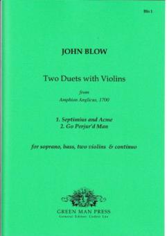 Two Duets with Violins 
