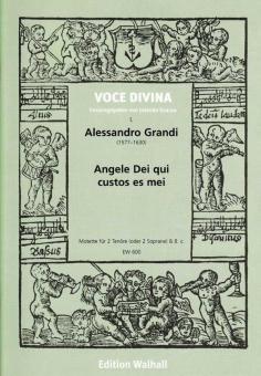 Angele Dei qui custos es me 