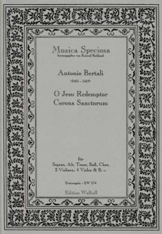 O Jesu Redemptor Corona Sanctorum 