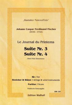 Le Journal du Printems: Suite Nr. 3 in B & Suite Nr. 4 in d 