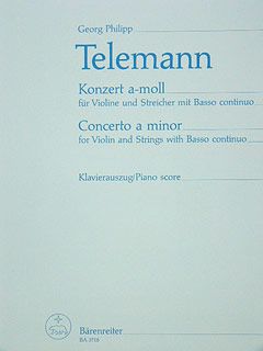 Konzert a-Moll für Violine, Streicher und Basso continuo Standard