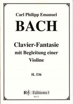 Clavier-Fantasie mit Begleitung einer Violine H. 536 