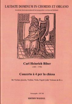 Concerto à 4 per la chiesa 