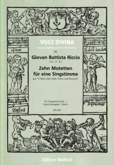 Zehn Motetten 