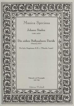 Die sieben Bußpsalmen Davids 