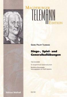 Singe-, Spiel- und Generalbaßübungen TWV 25:39-85 
