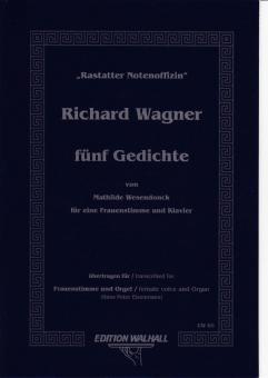 Fünf Gedichte von Mathilde Wesendonck 