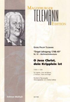 O Jesu Christ, dein Kripplein ist 