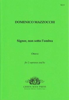 Signor, non sotto l'ombra 