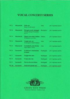 Occhi del pianto mio 