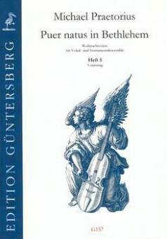 Puer natus in Bethlehem Heft 5: 5-stimmig 