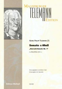 Sonate c-Moll 'Harrach-Sonate Nr. 1' 