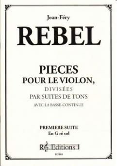 Pieces pour le violon divisee en Suites 