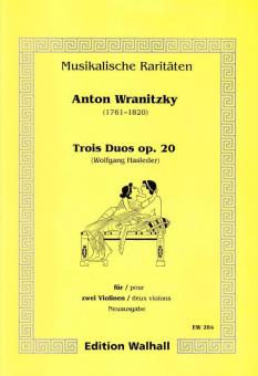 Trois Duos op. 20 