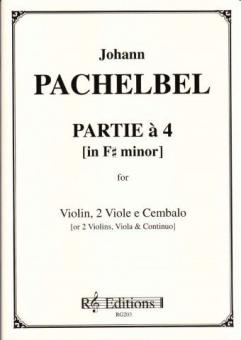 Partie a 4 in fis-moll 