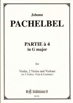 Partie a 4 in G-Dur 