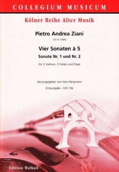 Vier Sonaten a 5 aus op. 7 